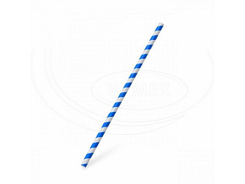 Slamka papierová JUMBO modrá 25cm x 8 mm