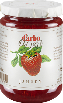 Jahodový džem 450g DARBO