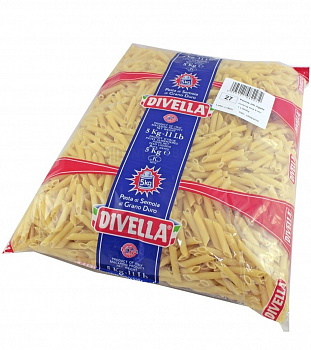 Penne Ziti Rigate semolinové 5kg - DIVELLA