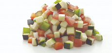 Zeleninová zmes mediteránska (Mediterranean vegetable brunoise) 2,5kg Tr. A