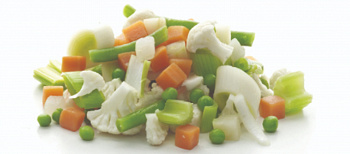 Zeleninová zmes z 10-tich druhov (10 mixed vegetables for soup ) 2,5kg Tr. A
