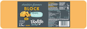 Violife Cheddar block 2,5kg