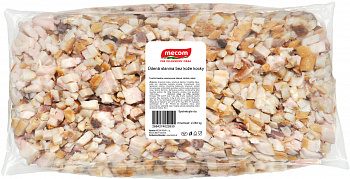 Údená slanina bez kože kocky OA