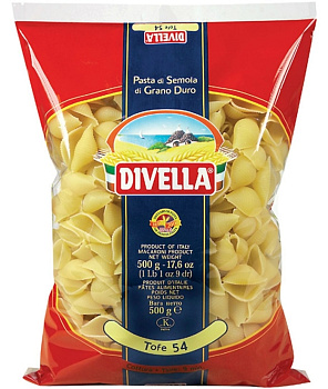 Mušličky semolinové 500g DIVELLA