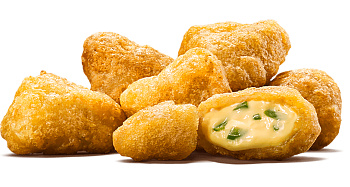 Nugetky syrové s jalapeňo papričkami (pikantné) 1 kg Farm Frites