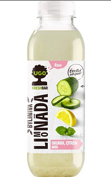 FRAN - UGO limonáda uhorka, citrón, mäta 500ml  KART