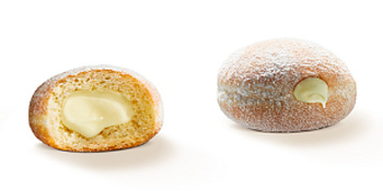 Mini šiška s bielou čokoládou 25g