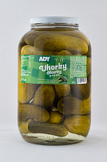 Uhorky 9 - 12 cm 3,5kg sklo Ady