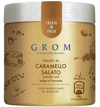 GROM Slaný karamel 460ml