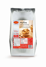 Muffiny s kúskami čokolády a vanilkovou arómou