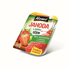 Džem jahoda bez pridaného cukru 20g Hamé