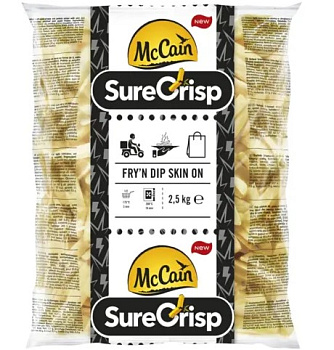Hranolky rúrky Surecrisp Fry’n Dip 2,5kg McCain
