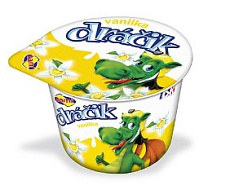 Dráčik Vanilka smotanový krém 80g Tami