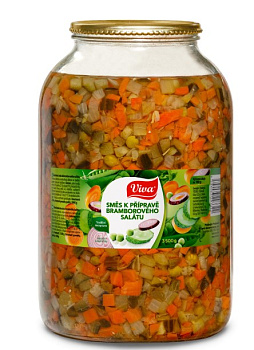 Zeleninová zmes do zemiakového šalátu 3400g