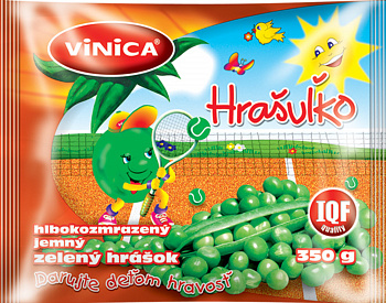 Hrášok cukrový 350g Vinica