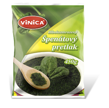 Špenát pretlak 450g