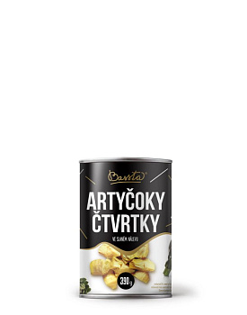 Artičoky štvrťky v slanom náleve 400g
