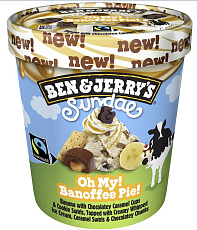 B&J 427ml Banoffee Pie Sundae