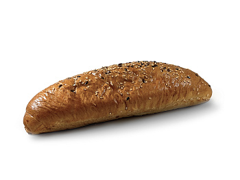 Hot dog bun Premium so sezamom 80g BJK(M)