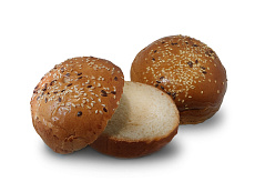 Žemle na hamburger Premium so sezamom 86g BJK(M)