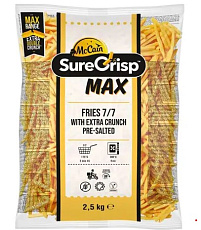 Hranolky 7x7 SureCrisp MAX  2,5kg McCain