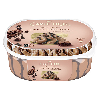 Carte d Or Chocolate Brownie 825ml