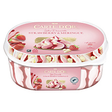 Carte d Or Strawberry Meringue 825ml