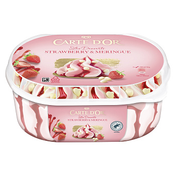 Carte d Or Strawberry Meringue 825ml