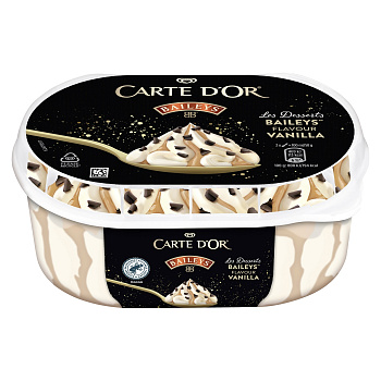 Carte d Or BAILEYS flavoured Vanilla 825ml