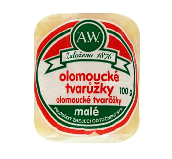 Syr olomoucké tvarôžky malé 100g