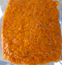 Mrkva - blanšírované kocky (0,6x0,6) 3kg