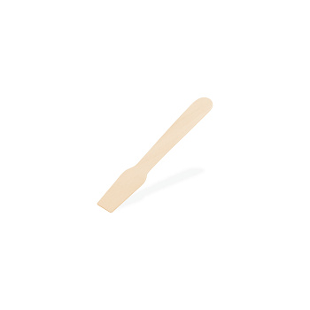 Lyžička drevená na zmrzlinu 9,5cm