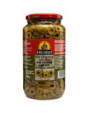 Olivy zelené krájané 920g Figaro