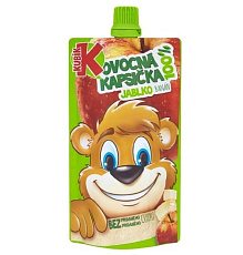 Kapsička jablko/banán 100g Kubík