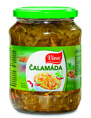 Čalamáda 670g sklo Viva