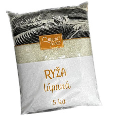 Ryža guľatozrnná 5kg Omega