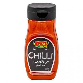 Chilli omáčka pálivá 300g Snico