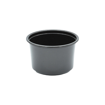Miska okrúhla čierna 500ml Ø115mm