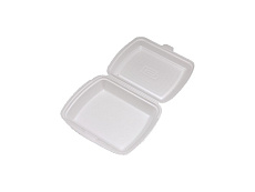 Menu box jednodielny biely 241x207x69mm XPS