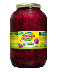 Červená kapusta 3,5kg sklo Znojmia
