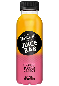 Rauch Juice Bar pomaranč-mango-mrkva 0,33l PET - ZAL