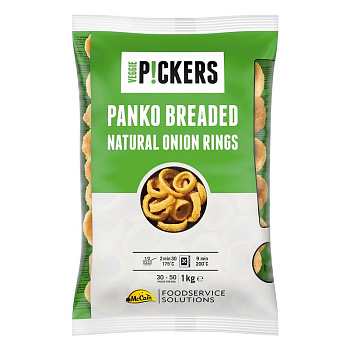 Cibuľové krúžky celé v panko strúhanke 1kg McCain