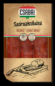 Klobása Nárez Čabajská 75g Csabai