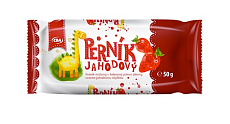 Perník jahoda 50g