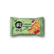 Croissant s jahodovou náplňou 50g 4U