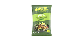 Vegánsky burger (šošovica a mrkva) 2kg Garden Gourmet (M)