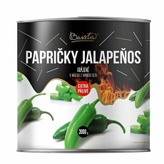 Jalapeňo papričky krájené 3kg