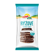 Ryžové chlebíčky s tmavou polevou 70g