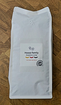Zrnková káva Hossa Family Gastro Line 100%  Robusta 1kg