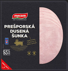 Prešporská dusená šunka 93% 800g nárez OA